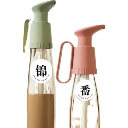 Kitchen Multi-Use Extruder Oyster Sauce Bottle Pressure Mouth Ketchup Press Pump Head Fuel Consumption Press Spray Dispenser