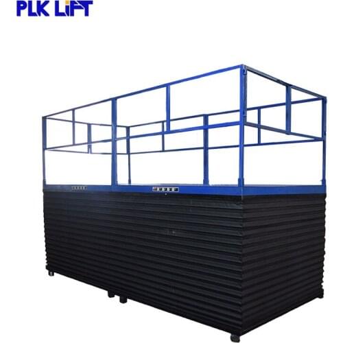 Heavy Duty 1000kg Electric Table Scissor Lift with High Safety Cover