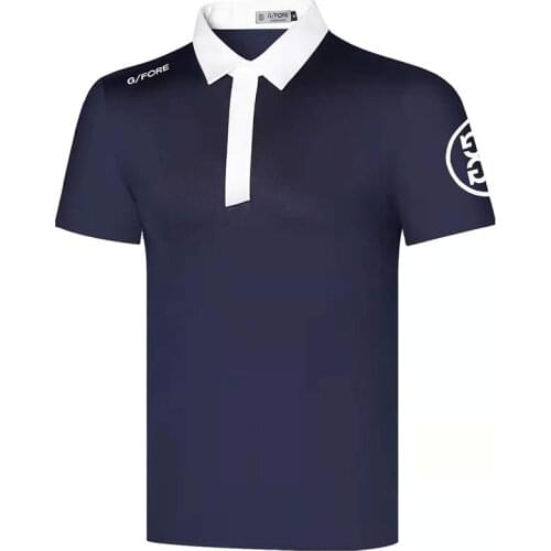 G/FORE Golf Clothing new Summer Mens Golf T-shirt Comfortable Breathable Leisure Sports Golf T-shirt Fashion Short Sleeve
