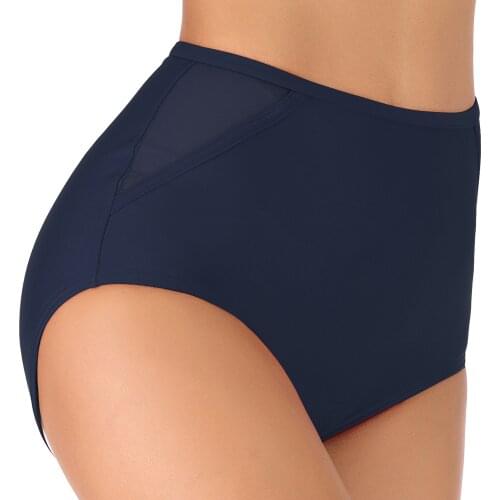 New Triangle Swimsuit Adult Swimming Trunks Womens Sexy High Elastic Simple Swimming Trunks