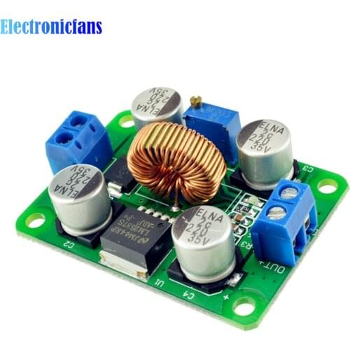 DC-DC 3.5V-30V To 4V-40V Step Up Power Supply Module LM2587 Adjustable 5A Boost Converter Voltage Regulator Board For Arduino