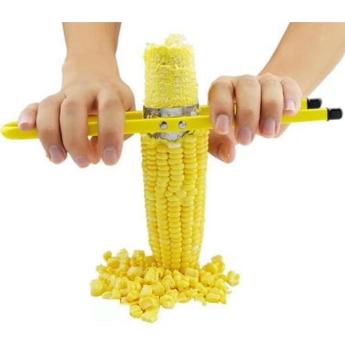 Adjustable Stainless Steel Corn Stripper Grain Separator Cob Remover Cutter Kitchen Gadgets