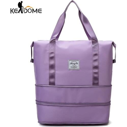 Sport Training Bag Gym Men Woman Yoga Fitness Durable Multifunction Handbag Outdoor Travel Sports Shoulder With Shoe Pack X530D