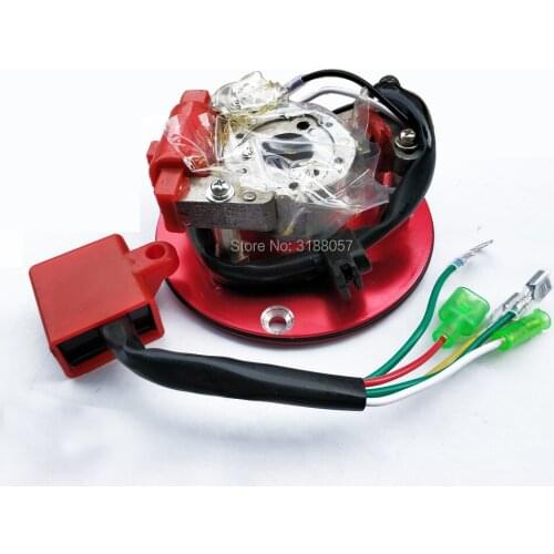 High Performance Racing Magneto Coil Stator For 50 70 90 110 125cc Horizontal Engines Dirt Pit Bike Monkey Bike