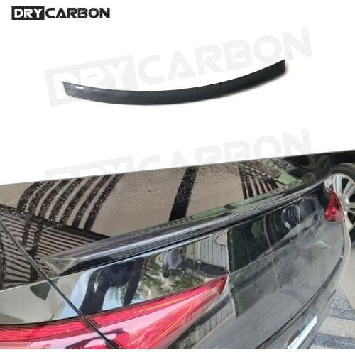 Carbon Fiber / FRP Rear Boot Spoiler for Mercedes Benz CLS Class W257 C257 CLS400 CLS550 AMG 2018 2019 Trunk Spoiler Wings Car