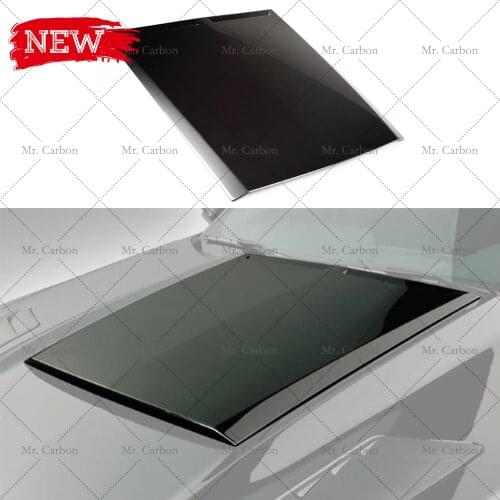 FOR MUSTANG 2015-2017 ROUSH STYLE ABS HOOD SCOOP TRIM TUNING PART FOR MUSTANG GLOSS BLACK ROUSH HEAT VENTS EXTRACTORS RACING