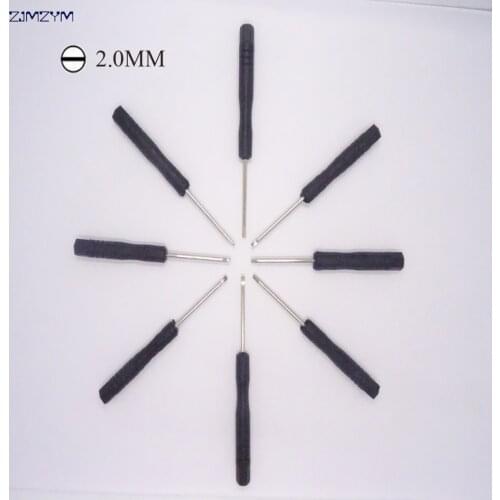 30PC/set wholesale 2mm screwdriver head Small Flat-blade screwdriver for repairing mobile phone and electronic product