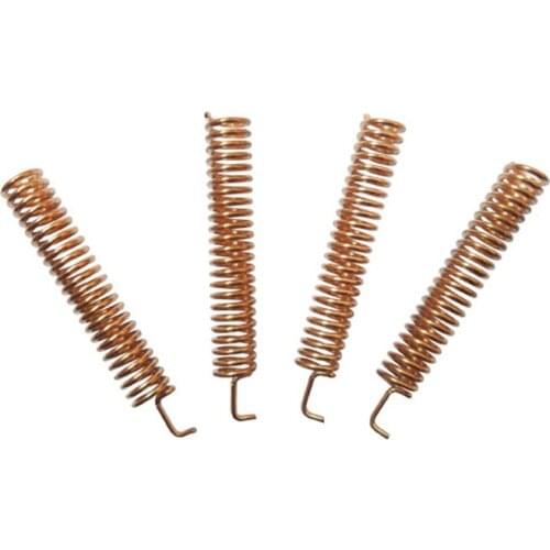 50pcs Wireless RF Spring Antenna in 433MHz SW433-TH32 2.15 dBi copper spring antenna|433mhz antenna|RF antenna|helical antenn