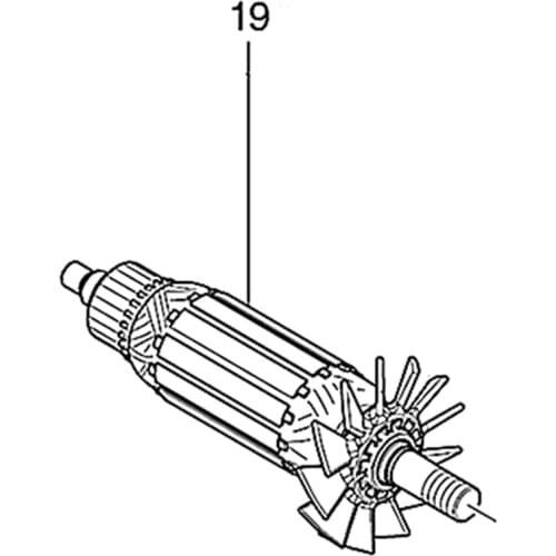 ARMATURE 220V Rotor 510207-5 For Makita M1901B MT191