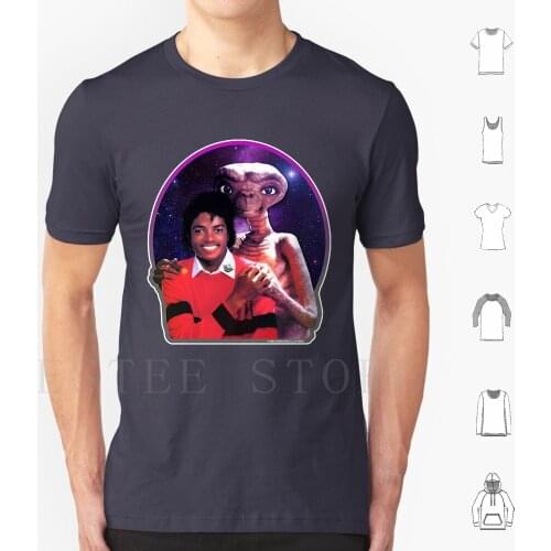 E.t. And Mike T Shirt Men Cotton 6xl Et The Extra Terrestrial Vs