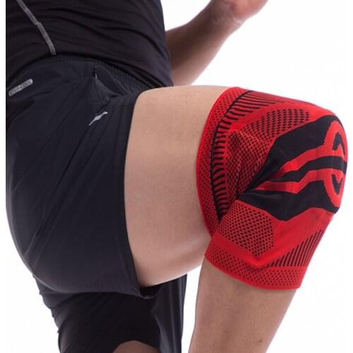 CHAOBA 1PCS Fitness Running Knee Support Protect Gym Sport Braces Kneepad Elastic Nylon Silicon Padded Compression Knee Pad