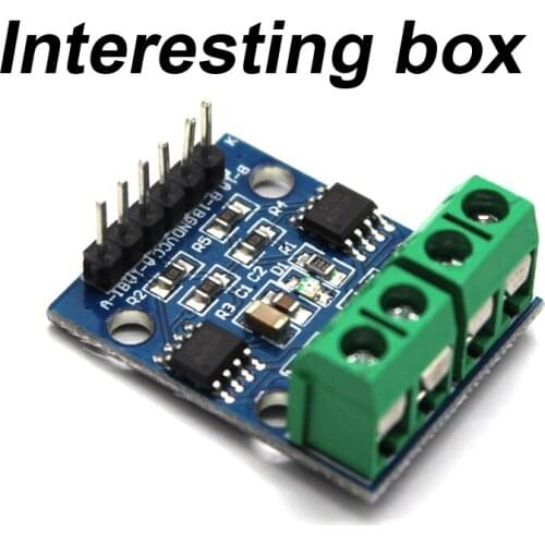HG7881CP-2 motor drive module (straight needle) two-channel DC stepper motor driver DIY intelligent