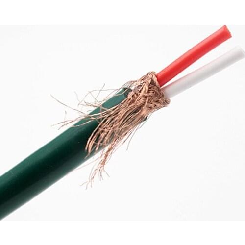 Hifi audio MA-220 red copper rca audio cable Bulk interconnct wire single cable