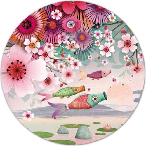 Non full drill Square Diamond painting landscape Round Flower fish Diamond mosaic DIY Diamond embroidery Cross stitch Home Decor