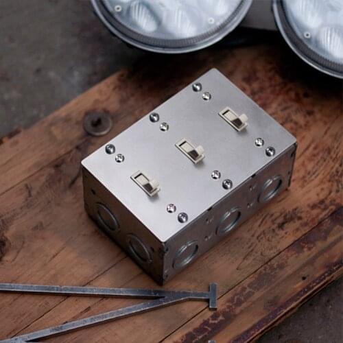 Wall switch Light switch Retro Vintage Toggle Switch 110V 15A 1GANG/2GANG 2WAY Wallpad Switch for living room American-Standard