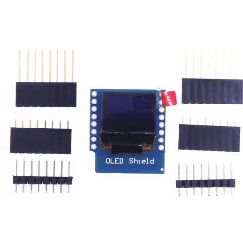 Oled shield for D1 mini Driver SSD1306 48x64