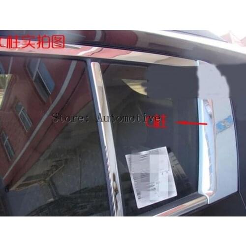 FIT FOR KIA SPORTAGE C-PILLAR C PILLAR 2011 2012 2013 2014 2015 2016 CHROME REAR WINDOW TRUNK COVER TRIM MOLDING FRAME GARNISH
