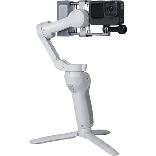Handheld Mobile Gimbal Adapter Adjustable Switch Mount Adapter for OM 4/Osmo Mobile 3 Action Camera Accessories