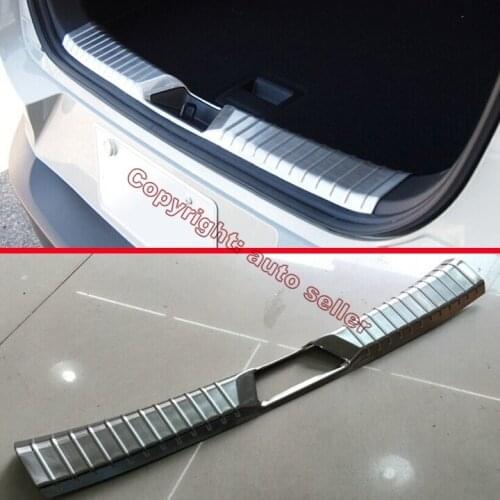 Stainless Steel Interior Inner Rear Bumper Sill Protector For Mazda CX-3 2015 2016 2017