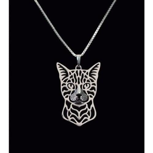 Drop shipping-Bengal cat Pendant Necklace