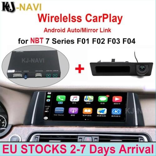 With Android Mirror Link AirPlay Car Play Function Wireless CarPlay For BMW NBT 7 Series F01 F02 F03 F04 2009-2016