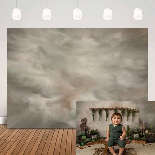 Grey Abstract Old Master Background Photo Studio Newborn Baby Children Portrait Background Adult Birthday Photography Photobooth