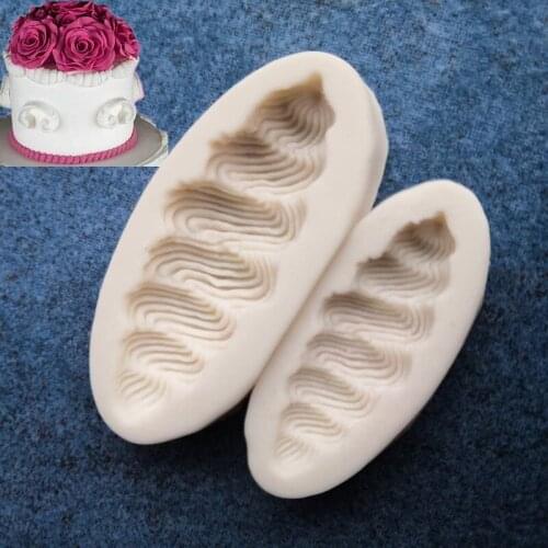 3D European Style Lace Series Silicone Cake Decorating Tools Cake Rounding Fondant Kitchen DIY Mold A1192