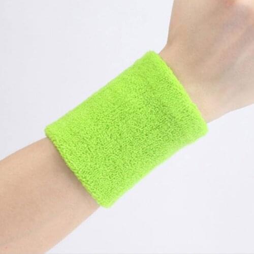 Sports Cotton Basketball Wristband Table Color Sweat-absorbent Arm