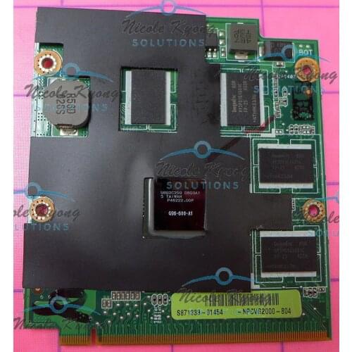 NPCVG2000 M50V 9PGE2 08G2015MM20Q 08G2015MM20i G96-600-A1 9600M 9600MGS DDR2 1G VGA Video card for ASUS M50V M50VM N80Vm X83