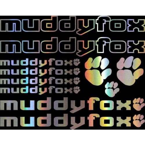 Compatible for Muddyfox Vinyl Stickers Sheet Bike Frame Cycling Bicycle Mtb Road