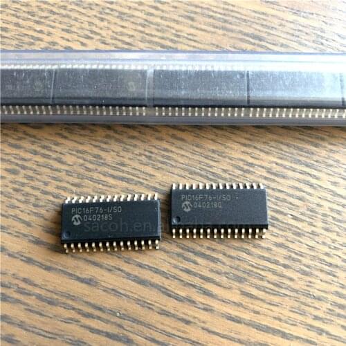10PCS/lot New OriginaI PIC16F76-I/SO PIC16F76-E/SO PIC16F76 or PIC16F76-I/SS PIC16F76-E/SS SOP-28 8-Bit Flash Microcontroller