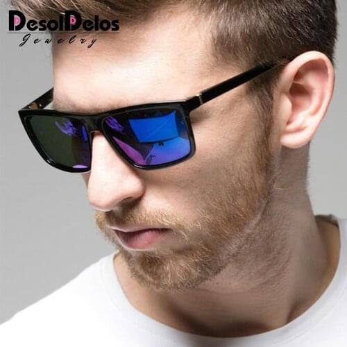 2019 New Sunglasses men Polarized Square sunglasses Brand Design UV400 protection Shades gafas de sol Men glasse Drivering