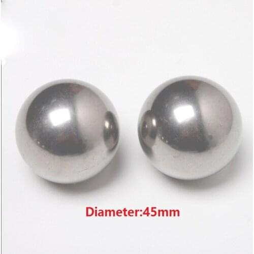 4pcs/lot High quality Dia 45mm steel ball bearing steel balls precision GC15 G16 Diameter 45mm