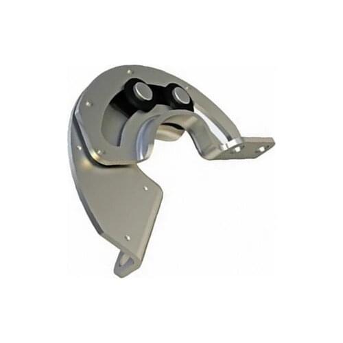 90 degree limit hinge door connector spacing ring stop collar Hidden type slide hinge R6 carbon steel rotating cupboard cabinet