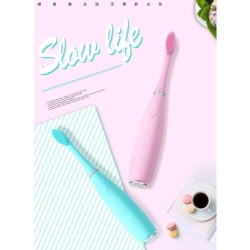 Electric Toothbrush Child/adult Sonic Electric Toothbrush Cleaning Tooth Replaceable Toothbrush Head Oral Care