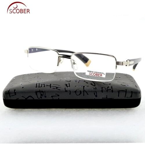 Photochromic Reading Glasses MEN Titanium alloy +TR90 Senators Spectacles +1 +1.5 +2 +2.5 to +4.0 Progressive Or Polarized Lens