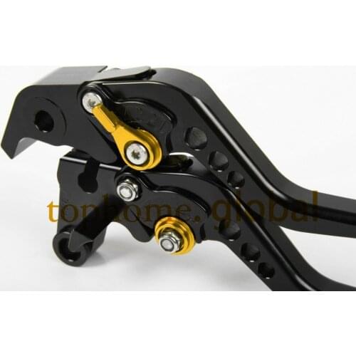For SUZUKI GSX600F GSX750F KATANA 1989 - 2006 Short Black CNC Clutch Brake Levers 1997 1998 1999 2000 2001 2002 2003 2004 2005