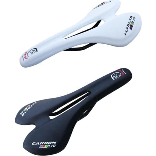 Fcfb carbon addle road bike leather seat saddle carbon bike saddle comfort saddle mountain bike bike accessories leather