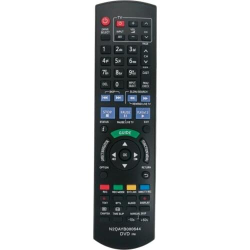 New N2QAYB000644 Replaced Remote Control fit for PANASONIC Blu-Ray DVD RECORDER N2QAYB000479