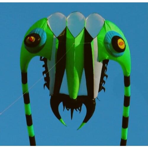 Outdoor Trilobite soft kite Single line kite rainbow inflatable show kite wind sock Outdoor children games fluger wind pointer