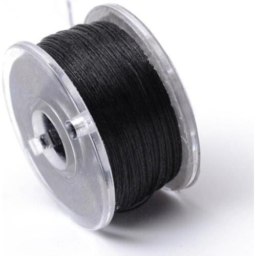 50yards/roll 0.1mm Special Coated Polyester Threads For Seed Beads Jewelry Beading Cords DIY Making Findings