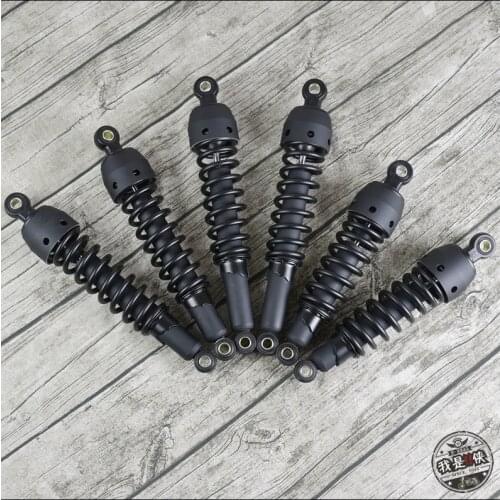 295mm 335mm 360mm 7.5mm spring Universal black Rear Shock Absorber for Honda Yamaha Suzuki Kawasaki ktm BMW Motorcycles