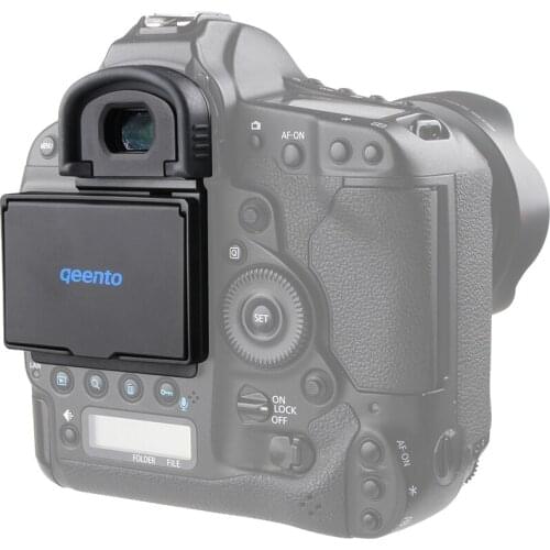 Qeento LCD Screen Protector Pop-up sun Shade lcd Hood Shield Cover for Mirrorless Digital CAMERA FOR CANON 1DX 1DXII 1DX2 MARK 2