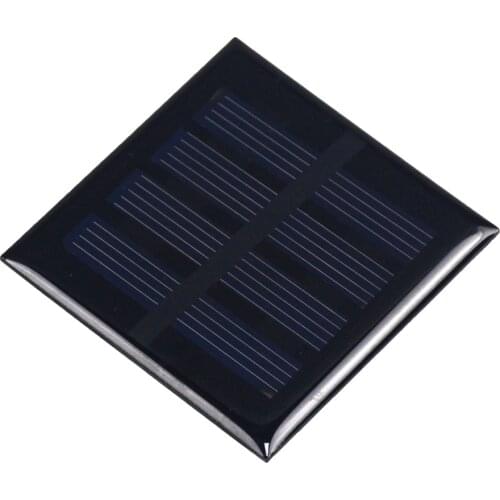 1PCS Solar Panel 2V 100mA Mini Solar System DIY For Battery Cell Phone Chargers Portable Solar Cell 50x50mm