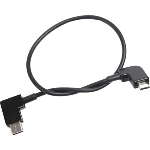 USB Type C to Micro USB Cable 90 Degree USB-C Male to Micro-B Male Adapter