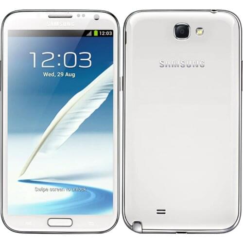 Samsung Galaxy Note II N7100 Refurbished Mobile Phone 8MP Camera Quad-Core GSM 3G 5.5''Note 2 Unlocked Original Phone