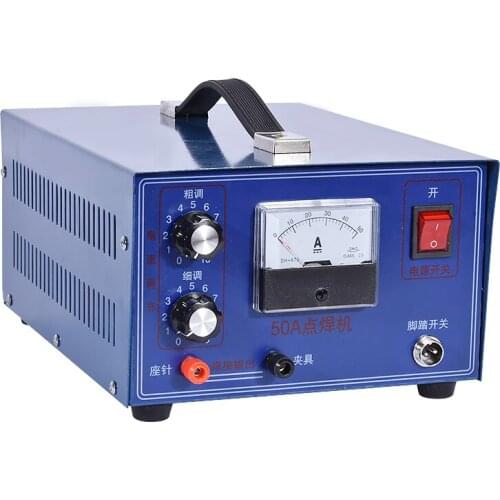 1pc 400W/50A Electric Power Spot spark Welding Machine for Jewelry aluminum sliver gold welder,necklace making machine
