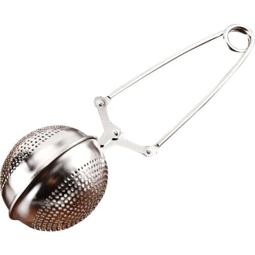 2pc Stainless Steel Tea Infuser Sphere Mesh Tea Strainer Filter Seasoning Ball Multifunction Mesh Herbal Ball Tea Spice Strainer
