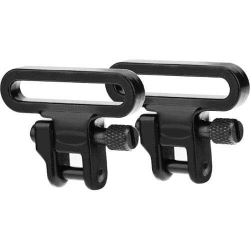 2x Tactical QD Sling Swivel Mount Adapter Quick Detach Strap Sling Mount Metal for Picatinny Rifle Shotgun Hunting Accessories