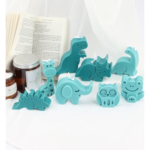 8 Abstract Animal Models Silicone Candle Mold for Desktop Decoration Chocolate Gypsum Resin Aromatherapy Candle Silicone Mould